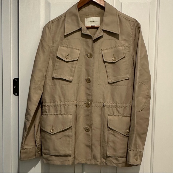 Banana republic cotton blend jacket size medium - Picture 1 of 4